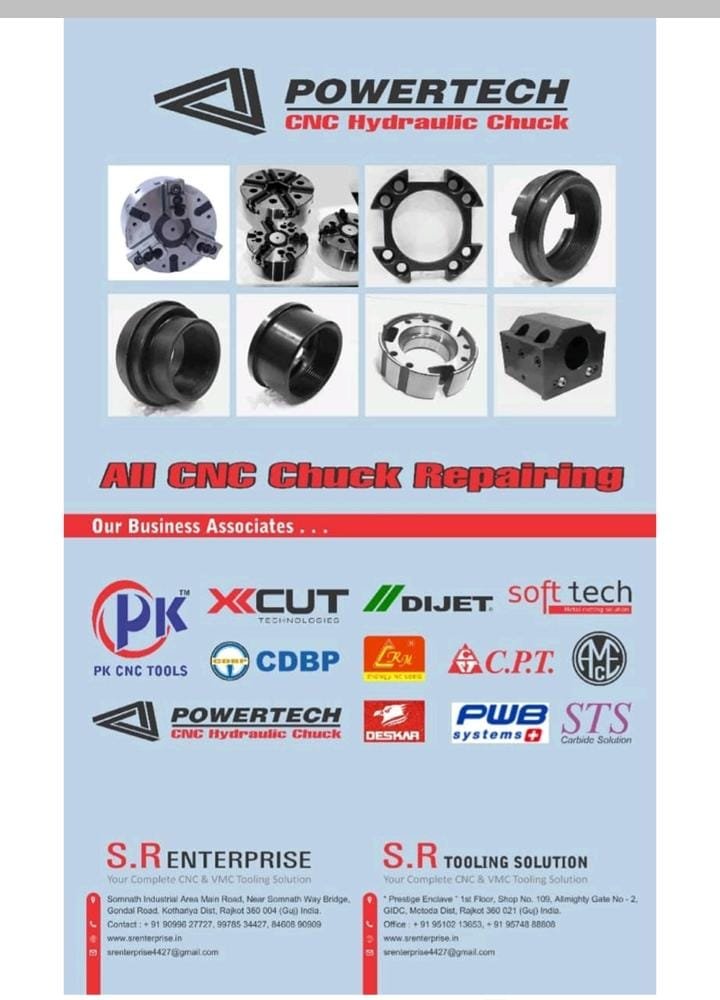 POWERTECH CNC Hydraulic Chuck Products